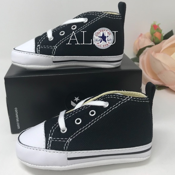 Converse Chuck Taylor First Star HI Black, crib - Picture 3 of 7